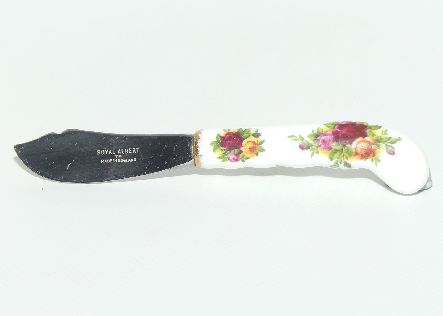 Royal Albert Bone China England Old Country Roses Pate Knife