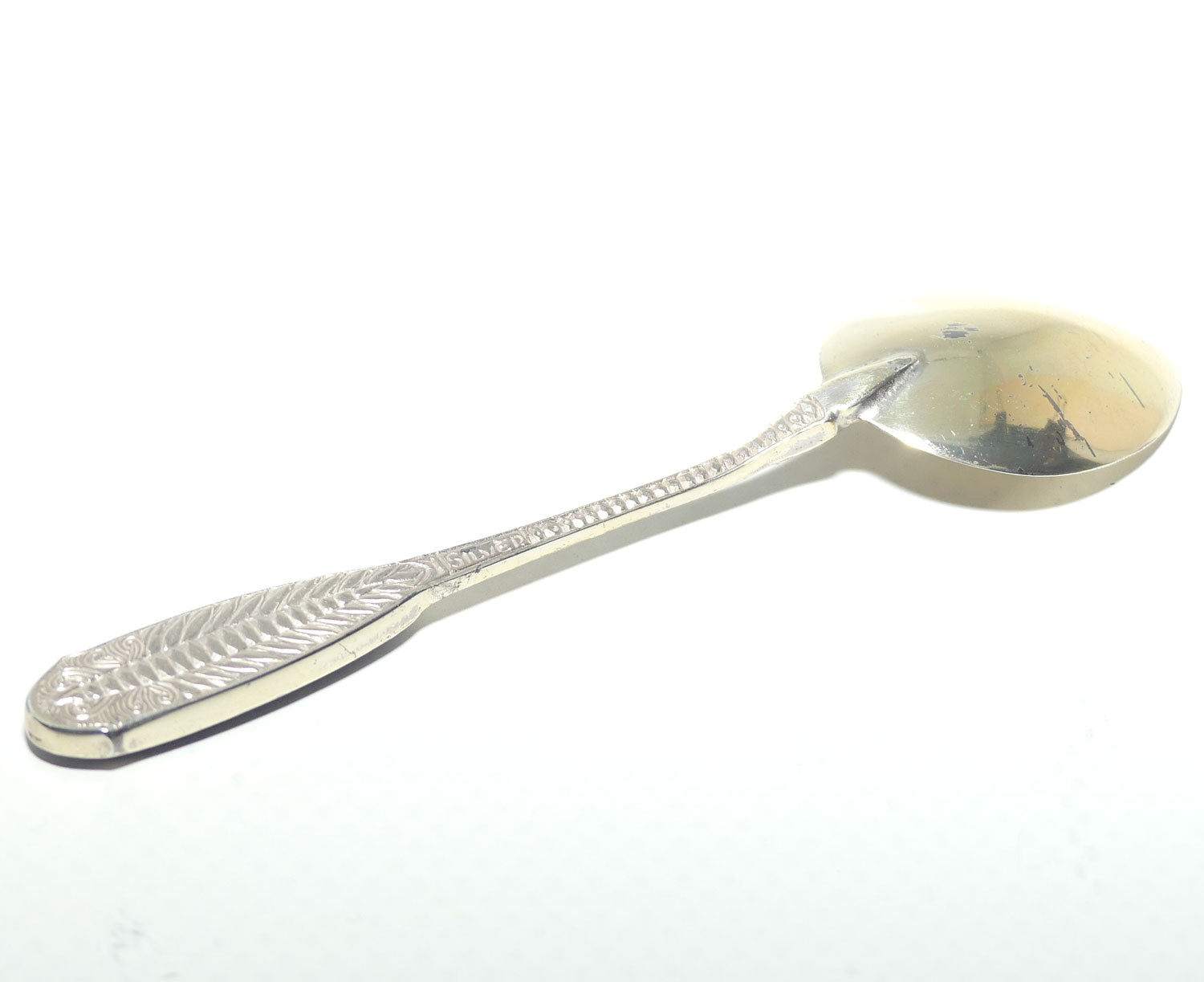 New Zealand Sterling Silver souvenir teaspoon | Paua Shell set handle
