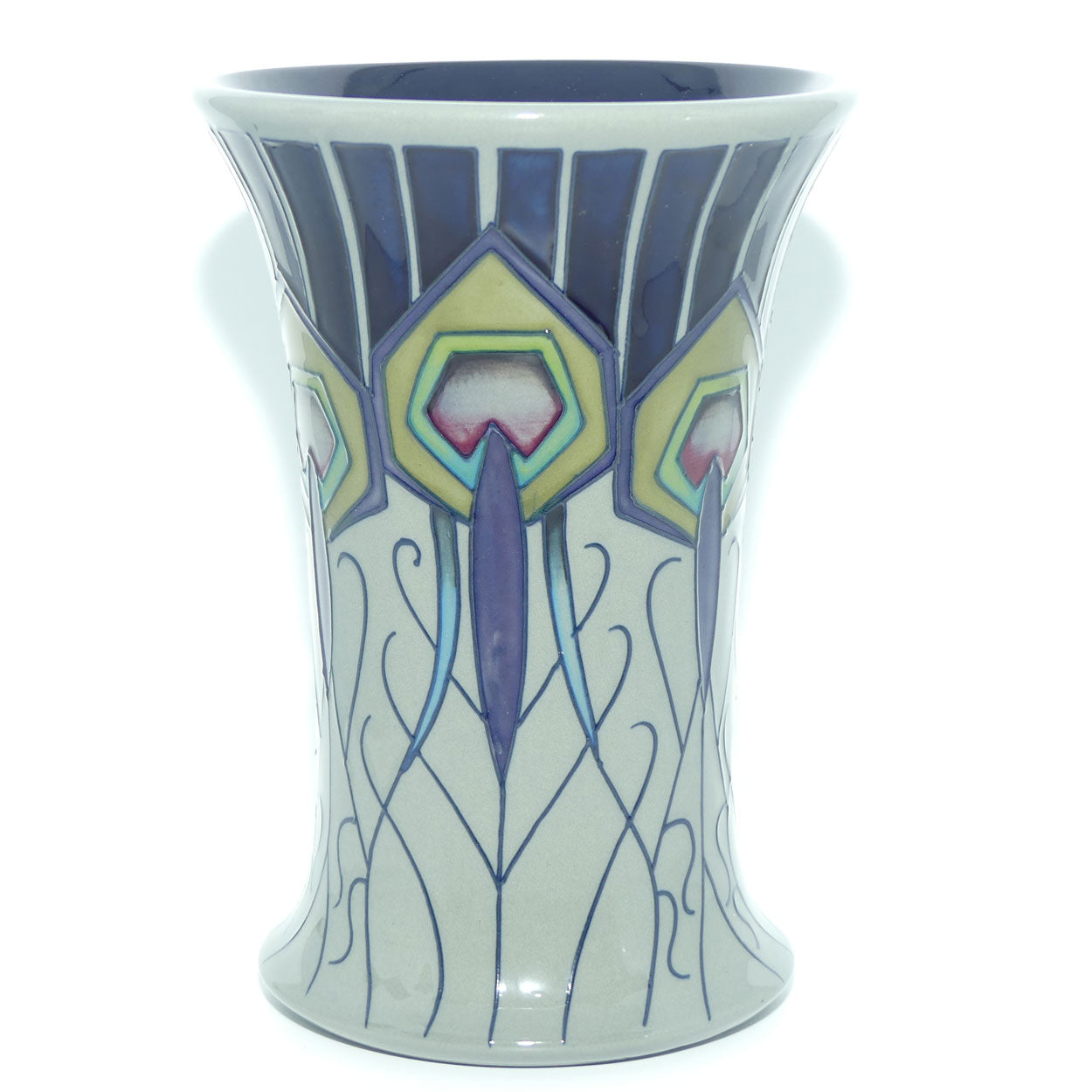 Moorcroft Peacock Parade 158/6 vase
