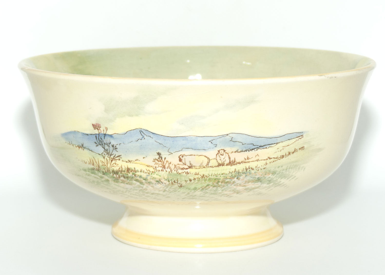 Royal Doulton Cotswold Shepherd pedastal bowl D5561 | #1