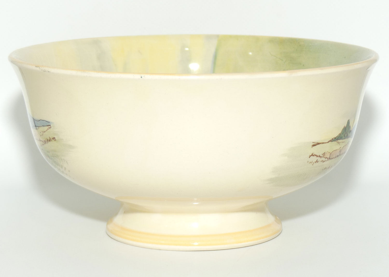 Royal Doulton Cotswold Shepherd pedastal bowl D5561 | #1
