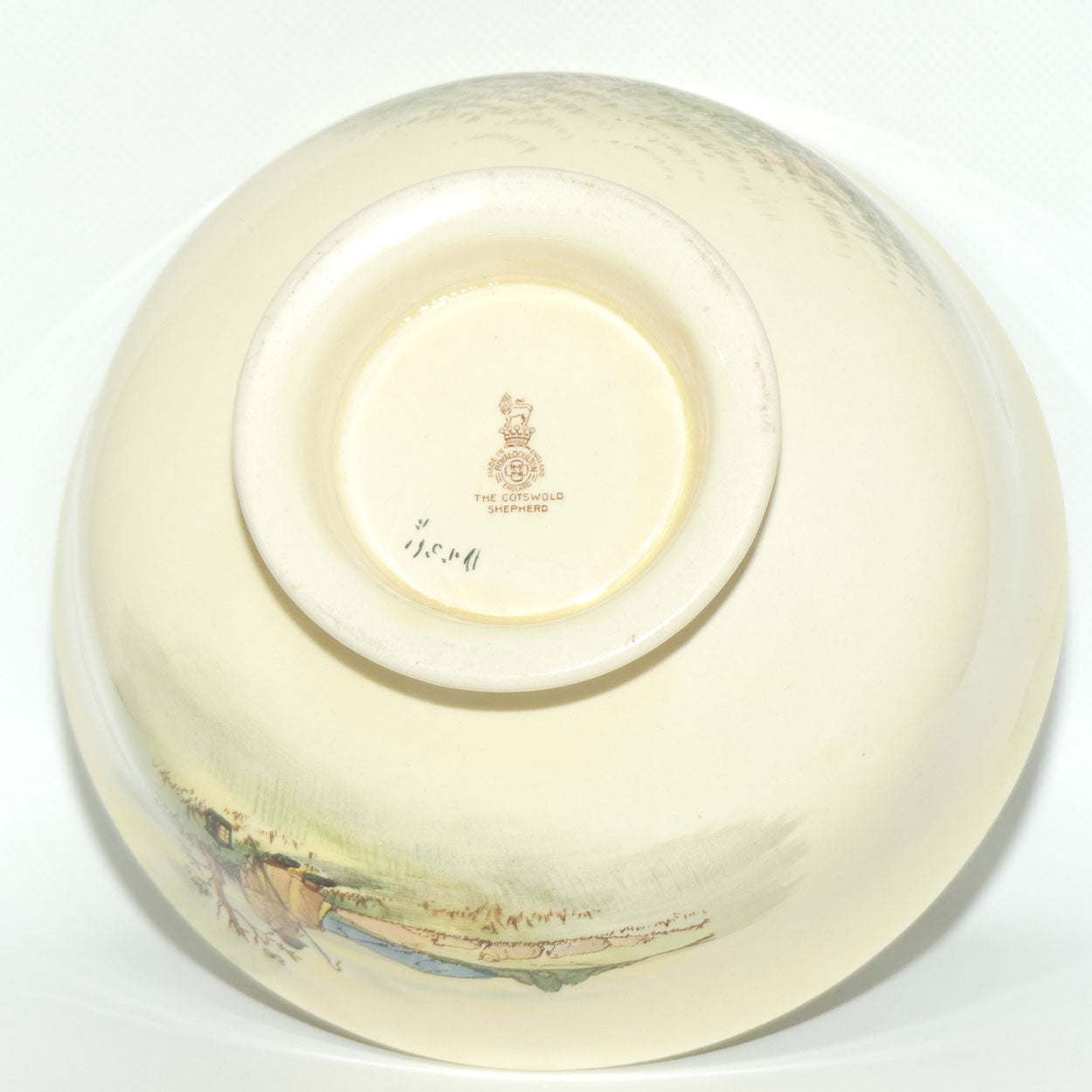 Royal Doulton Cotswold Shepherd pedastal bowl D5561 | #1