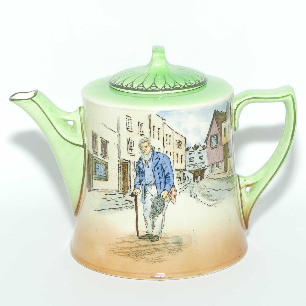 Royal Doulton Dickens Old Peggoty teapot D2973 | Corinth shape