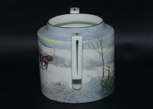 Royal Doulton Coaching Days | Snow Scene Pekoe open sugar bowl E2768