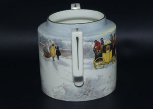 Royal Doulton Coaching Days | Snow Scene Pekoe open sugar bowl E2768