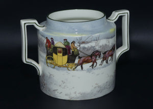 Royal Doulton Coaching Days | Snow Scene Pekoe open sugar bowl E2768