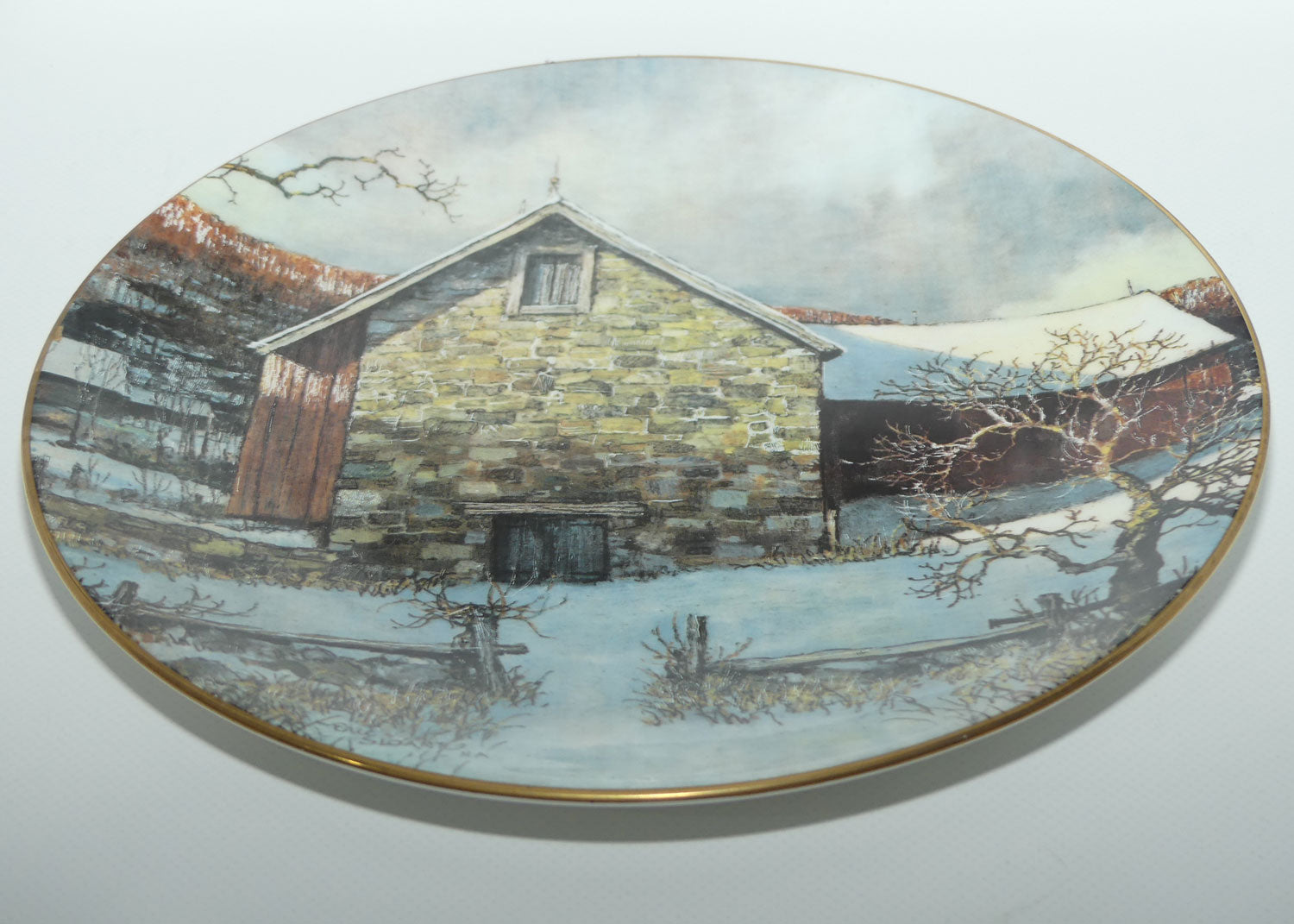 Royal Doulton Eric Sloane plate #1 | Pennsylvania Pastorale