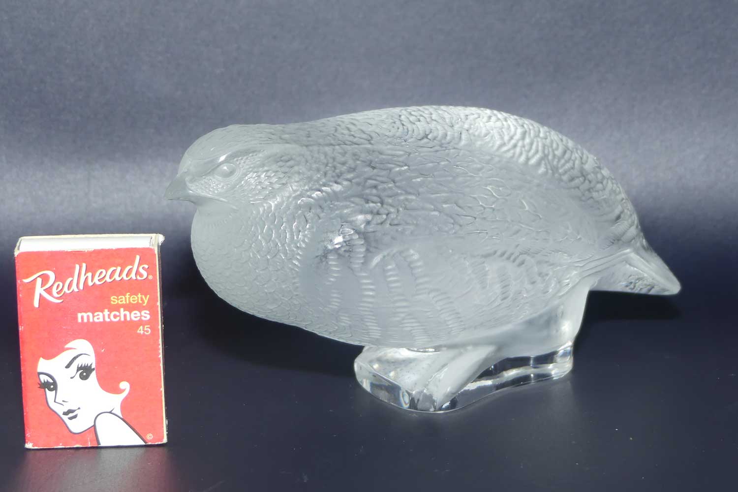 Lalique France Perdrix Quail figure | #2