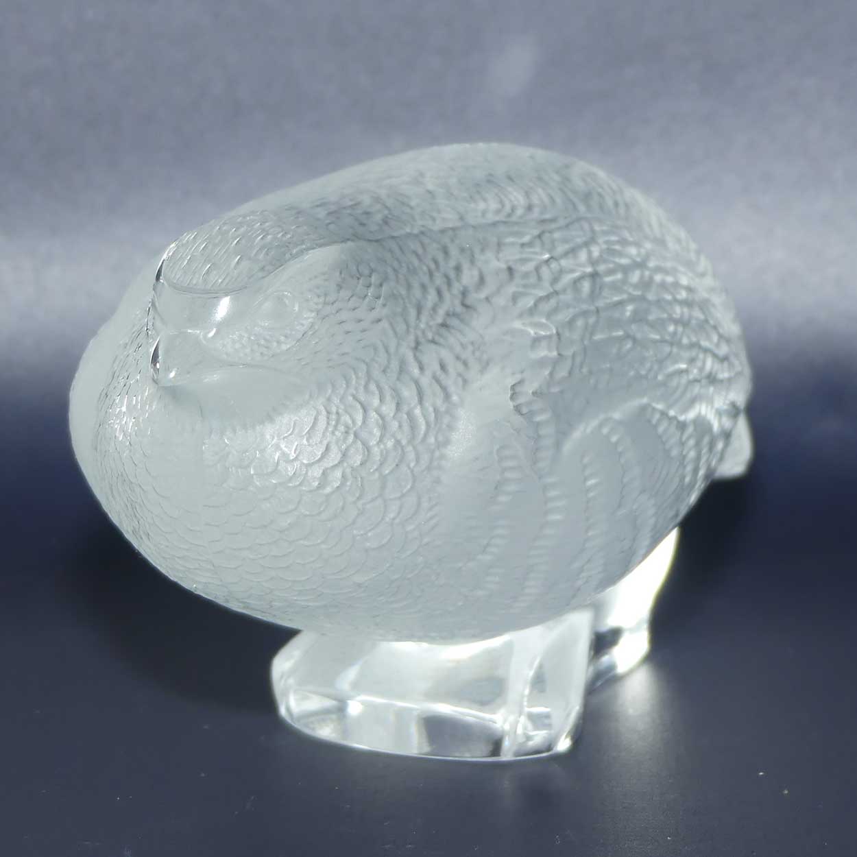 Lalique France Perdrix Quail figure | #2