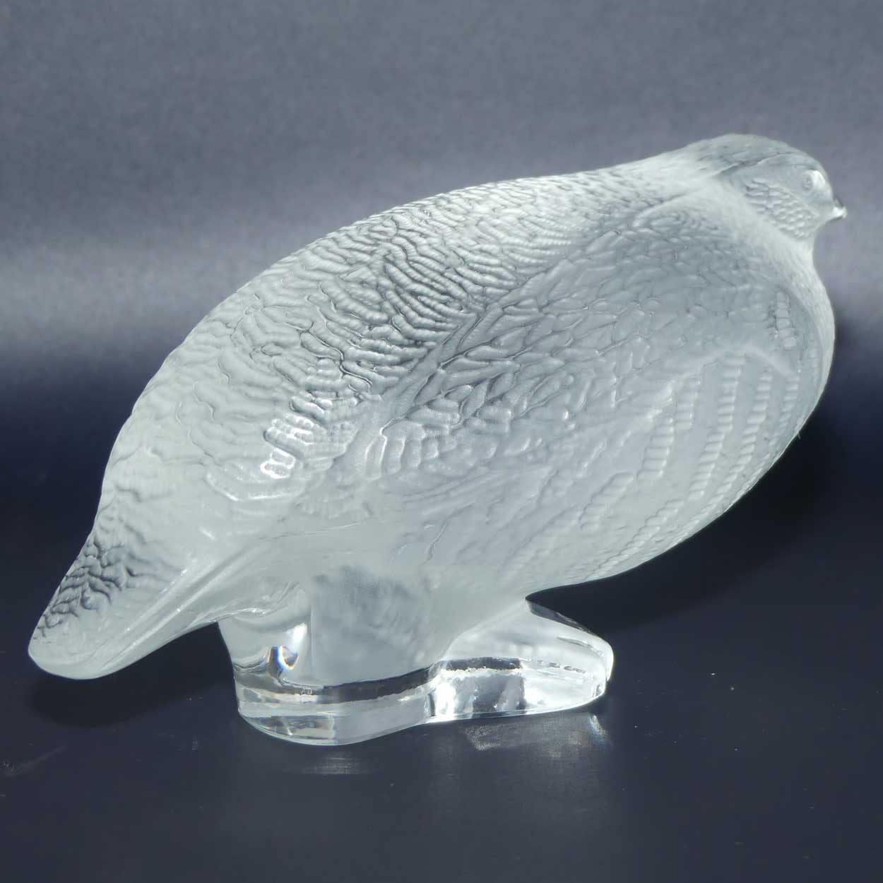 Lalique France Perdrix Quail figure | #2