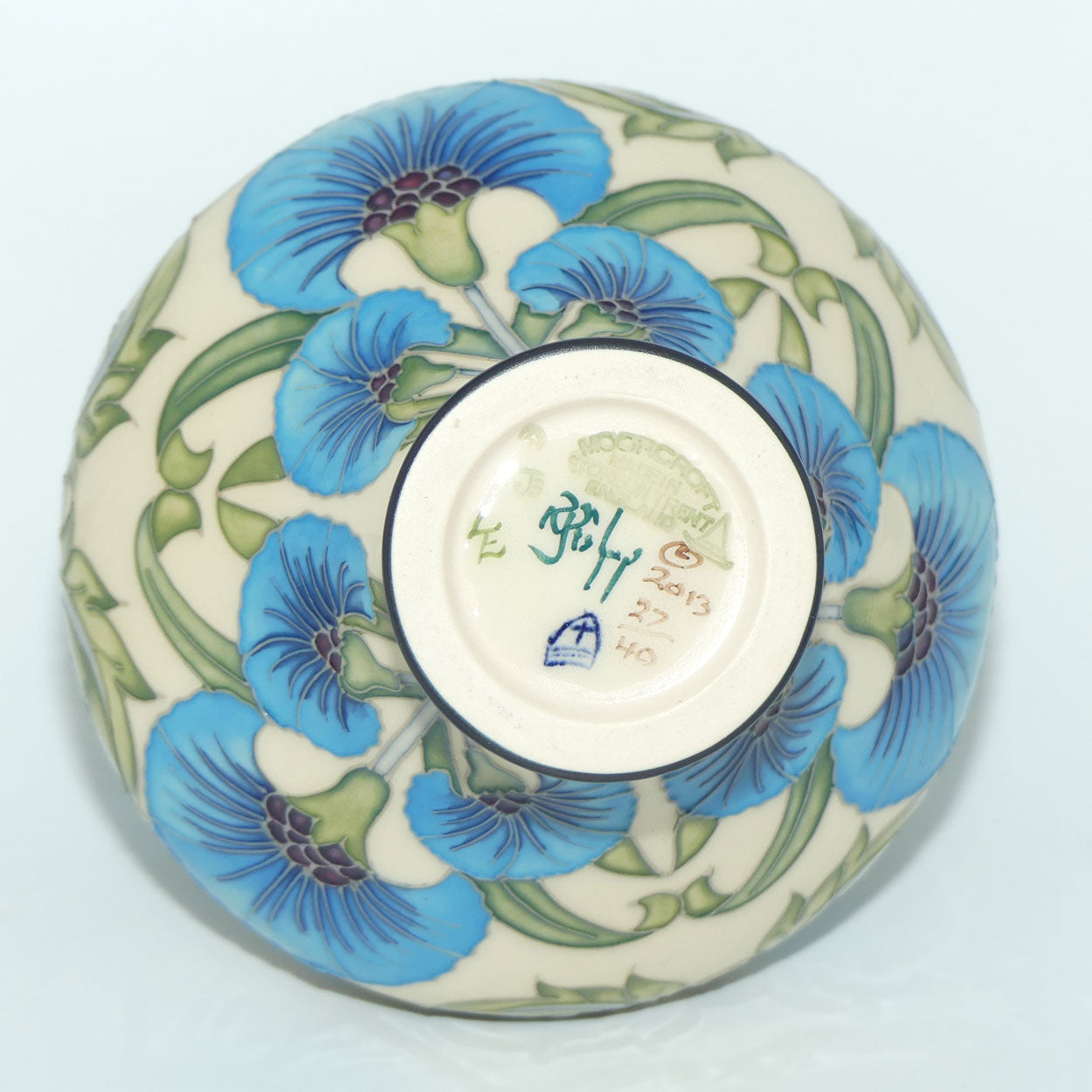 Moorcroft Persian Fan 11/6 vase | LE 27/40