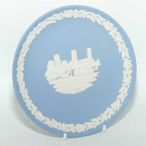 Wedgwood Jasper | Australian Capital Cities series | Perth plate | 16.5cm | box + Cert