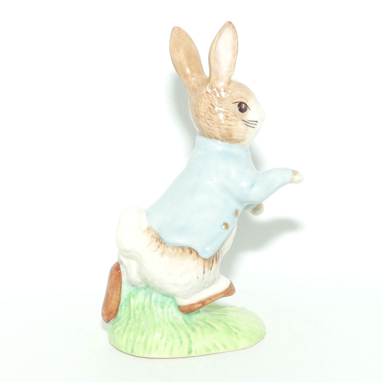 Beswick Beatrix Potter Peter Rabbit | Gold Buttons | BP9b | boxed
