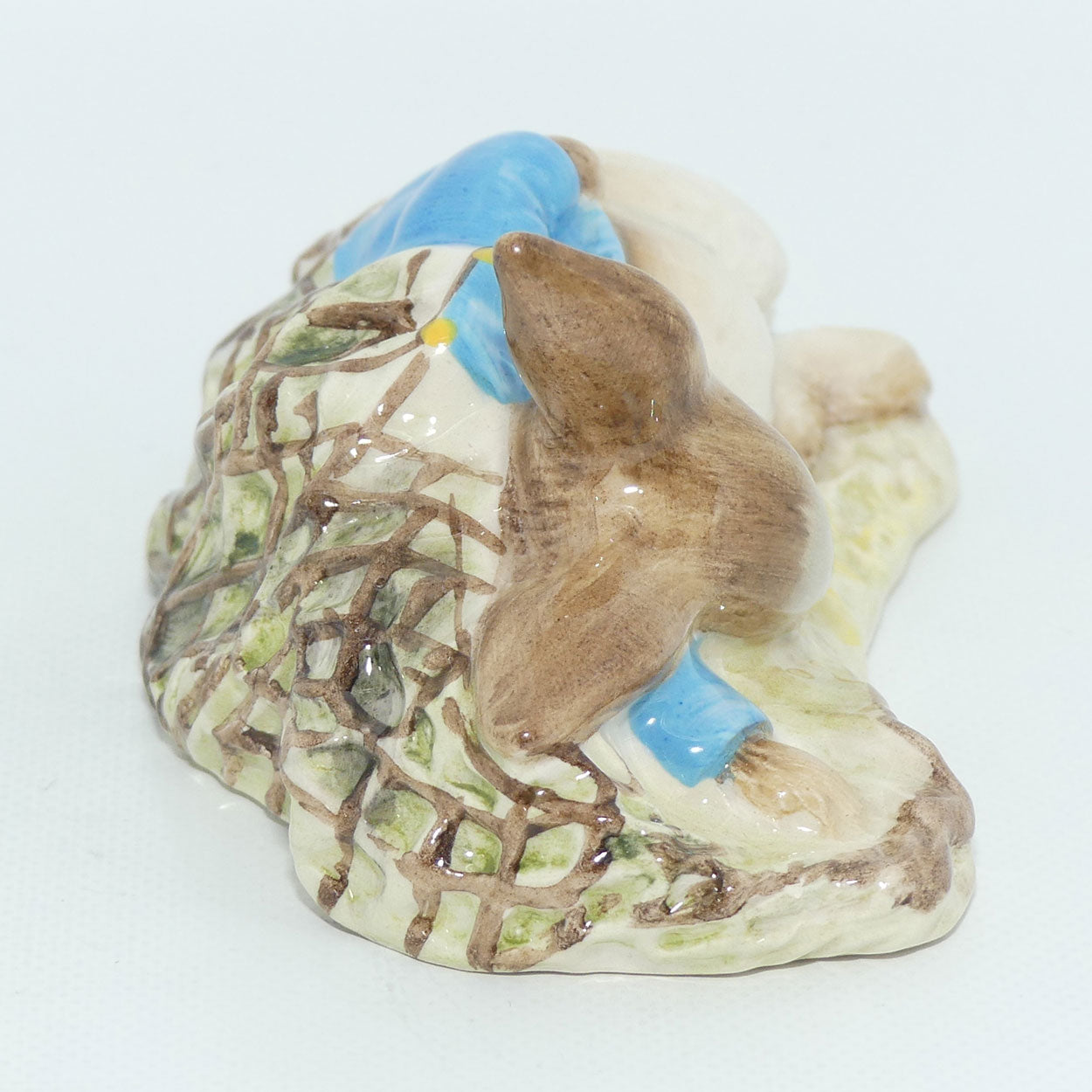 Royal Albert Beatrix Potter Peter in the Gooseberry Net
