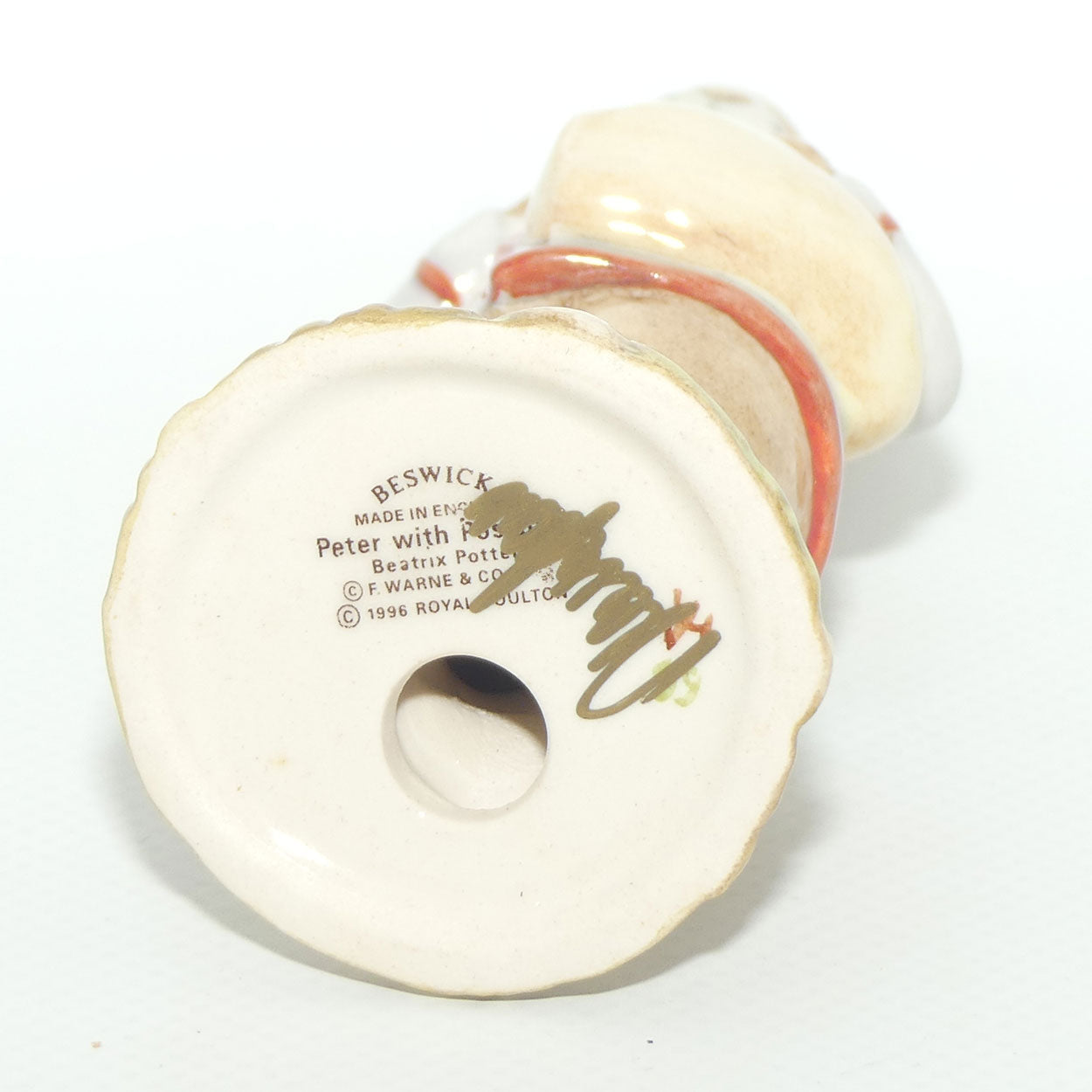 Beswick Beatrix Potter Peter with Postbag | BP10b | #2 Boxed