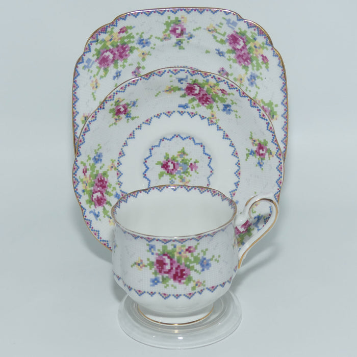 Royal Albert Bone China England Petit Point trio | Rd No 778676 | #2