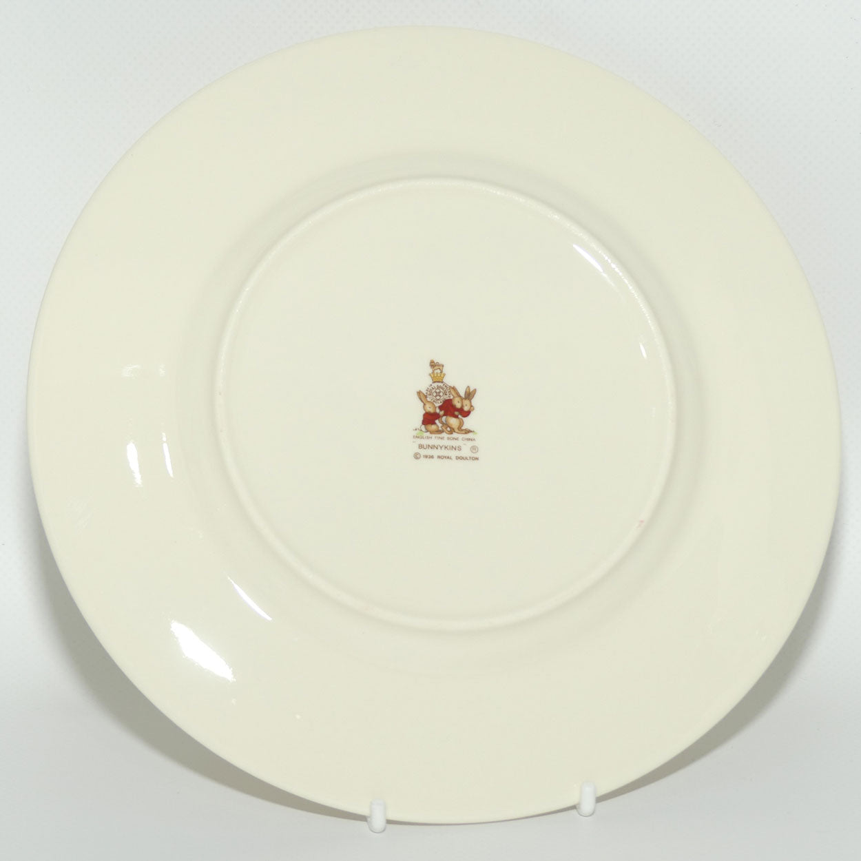 Royal Doulton Bunnykins Tableware Petrol in the Sports Car plate | 20cm | original box #2