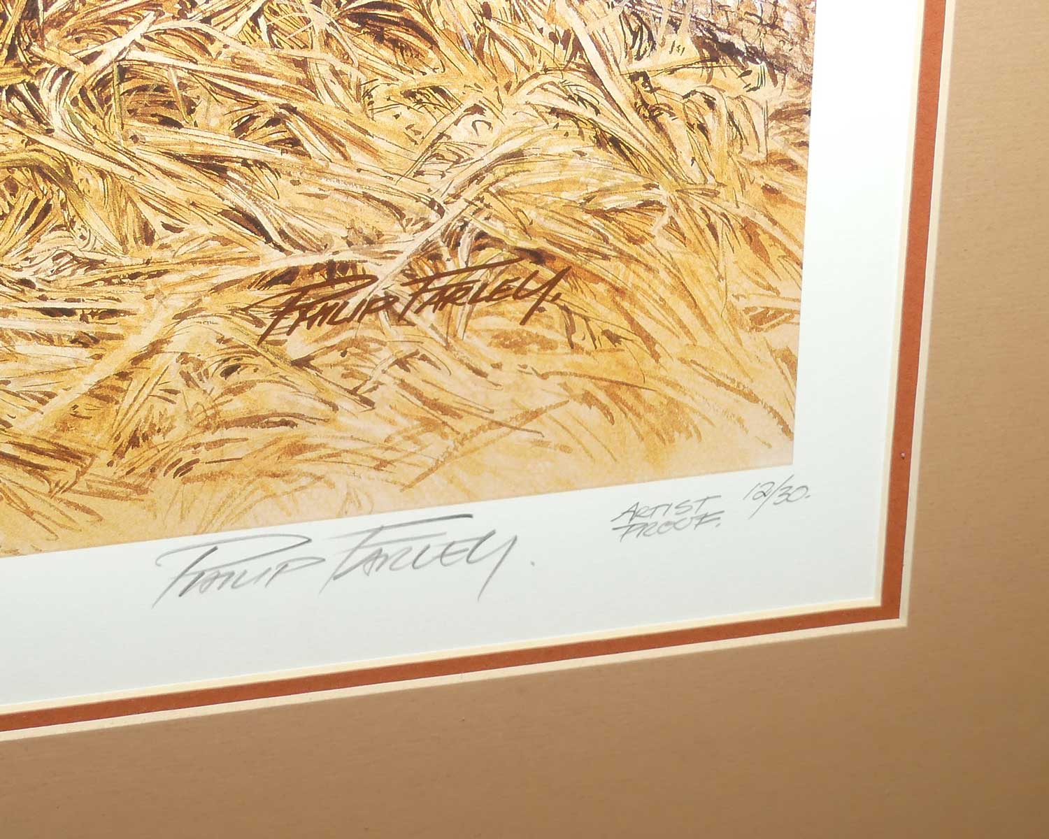 Philip Farley | Country Gathering framed print | Artist Proof 12/30 + Certificate of Authenticity