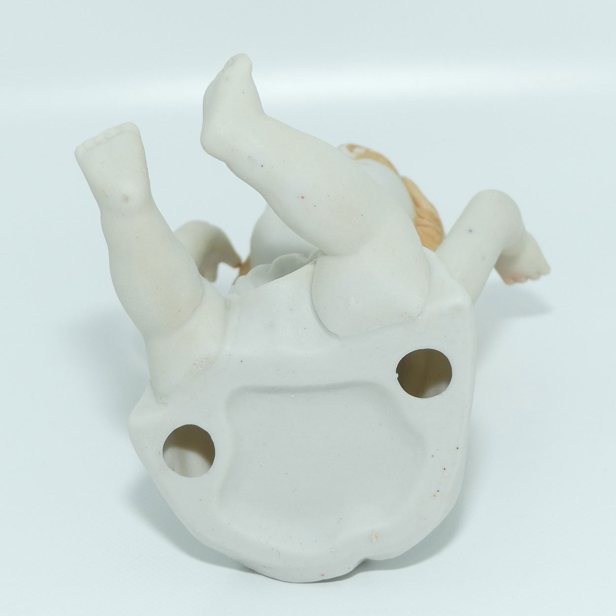 Vintage Bisque Piano Doll | Hands Up