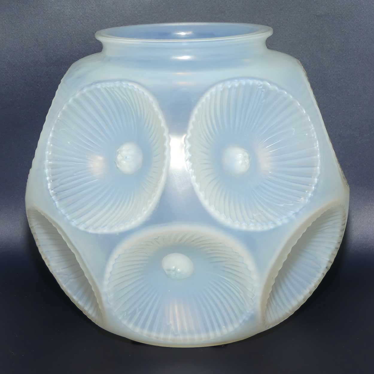 Rene Lalique France Picardie Vase model 1006