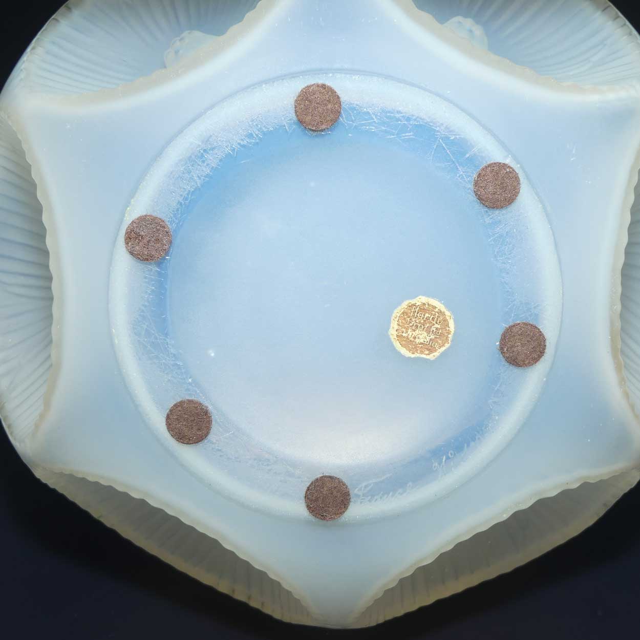 Rene Lalique France Picardie Vase model 1006