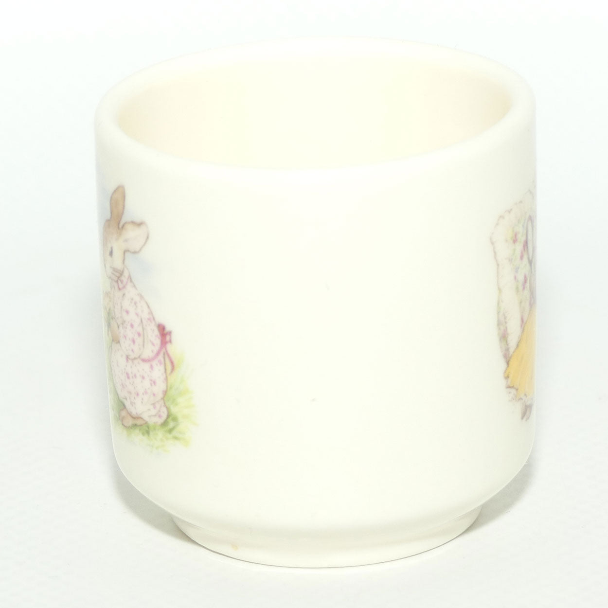 Royal Doulton Bunnykins egg cup | Picking Daisies | Bunny with Mirror