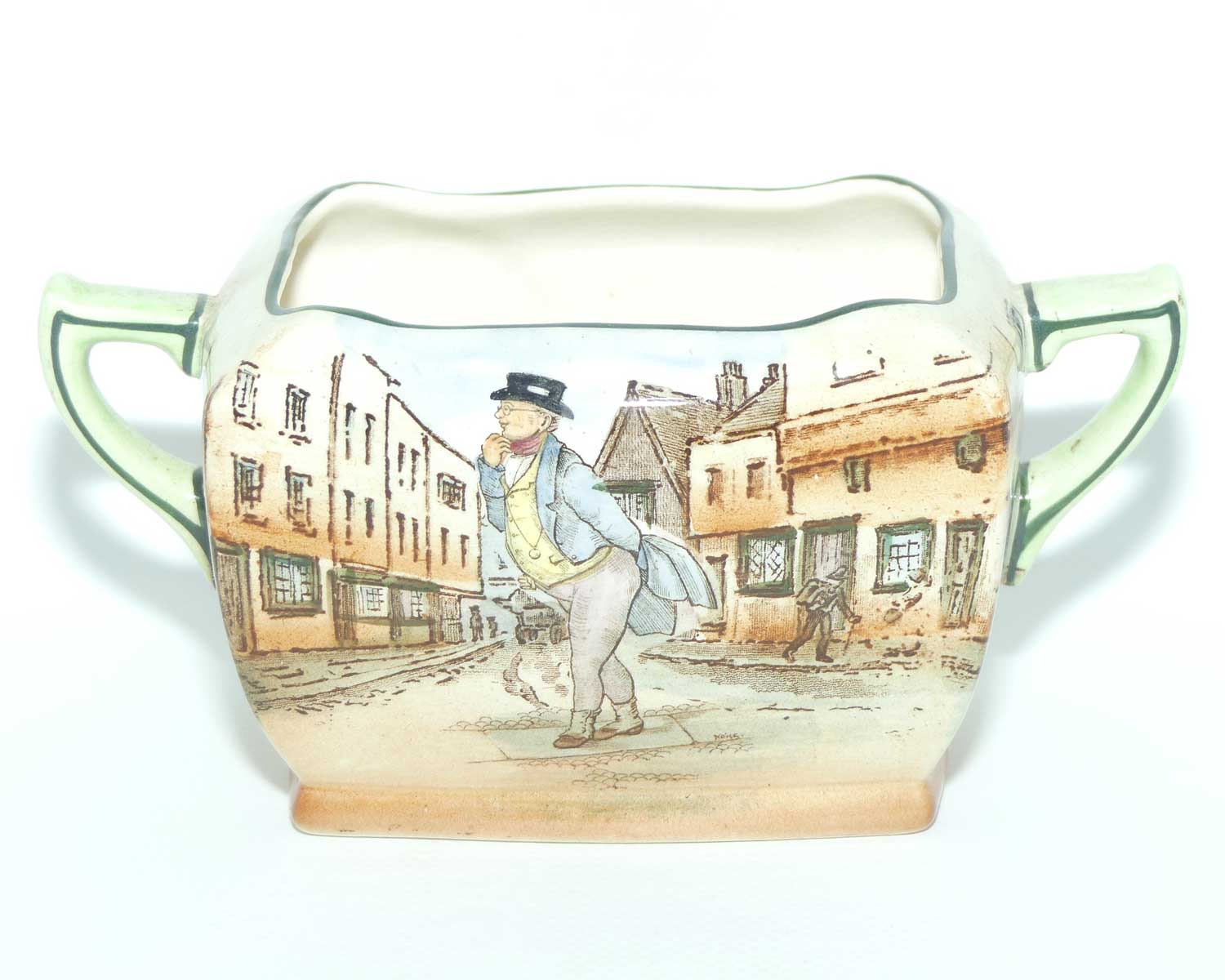 Royal Doulton Dickens Mr Pickwick open sugar bowl D2973