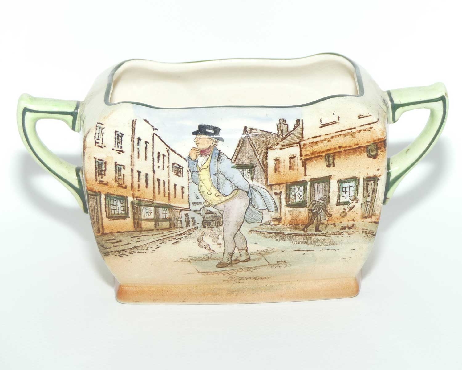 Royal Doulton Dickens Mr Pickwick open sugar bowl D2973