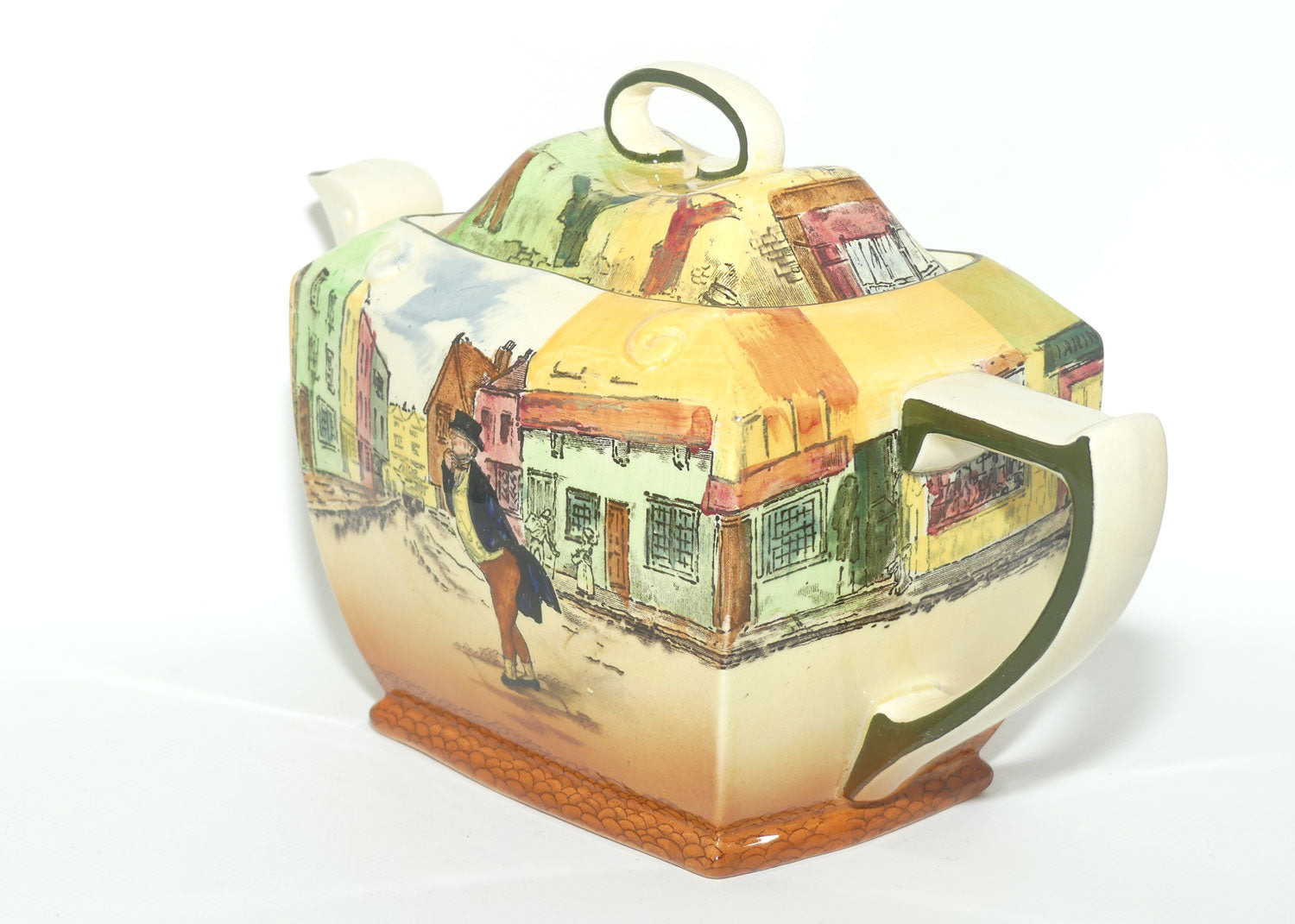 Royal Doulton Dickens Mr Pickwick Friar shape teapot D5175