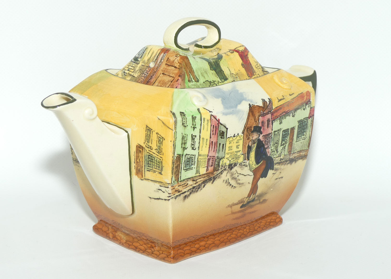 Royal Doulton Dickens Mr Pickwick Friar shape teapot D5175