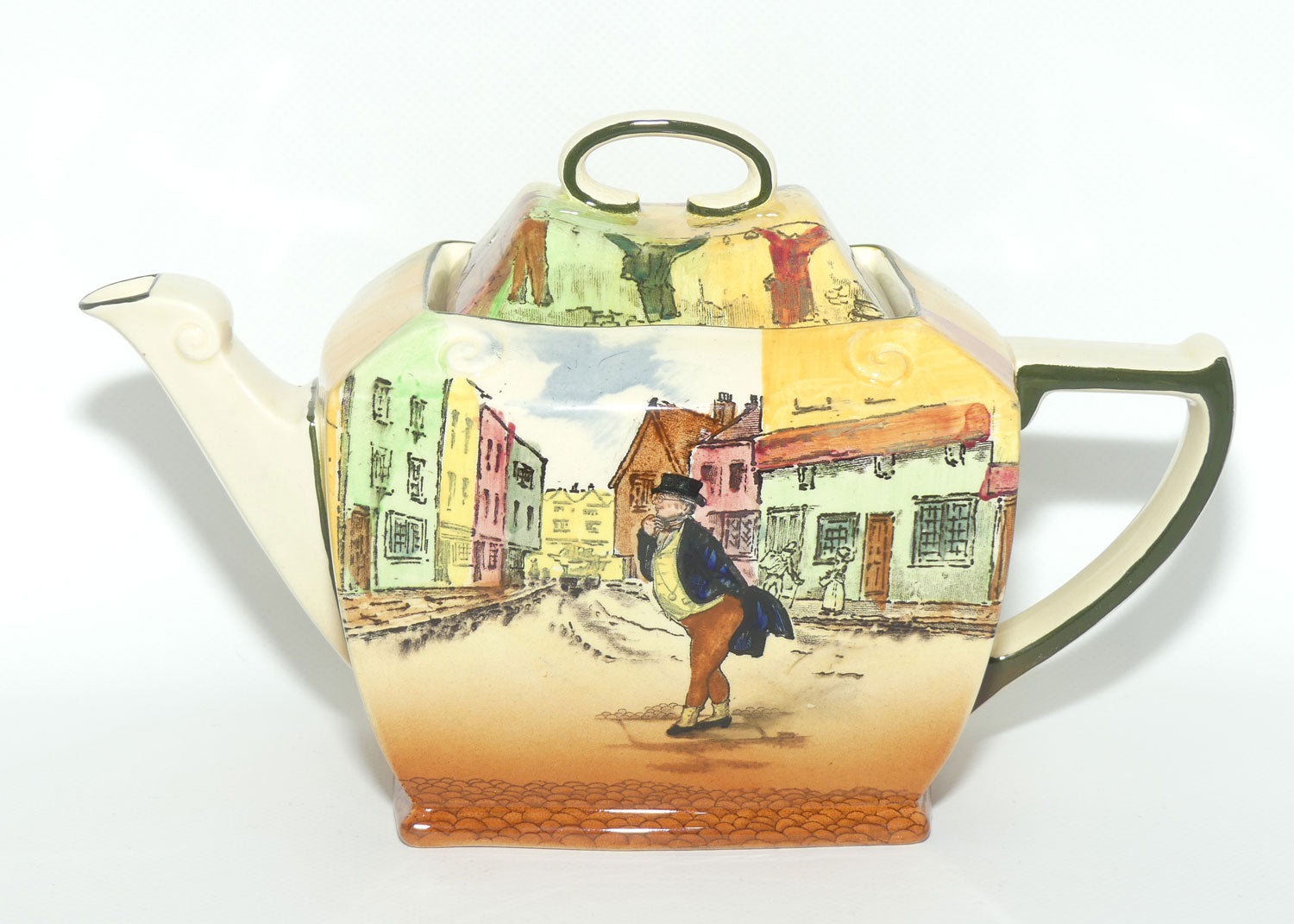 Royal Doulton Dickens Mr Pickwick Friar shape teapot D5175