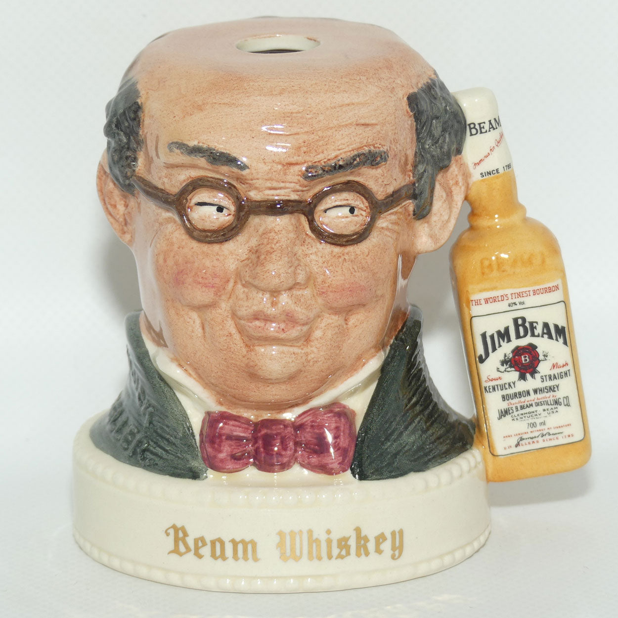 D- Royal Doulton small character jug Mr Pickwick and Sam Weller | Jim Beam #1