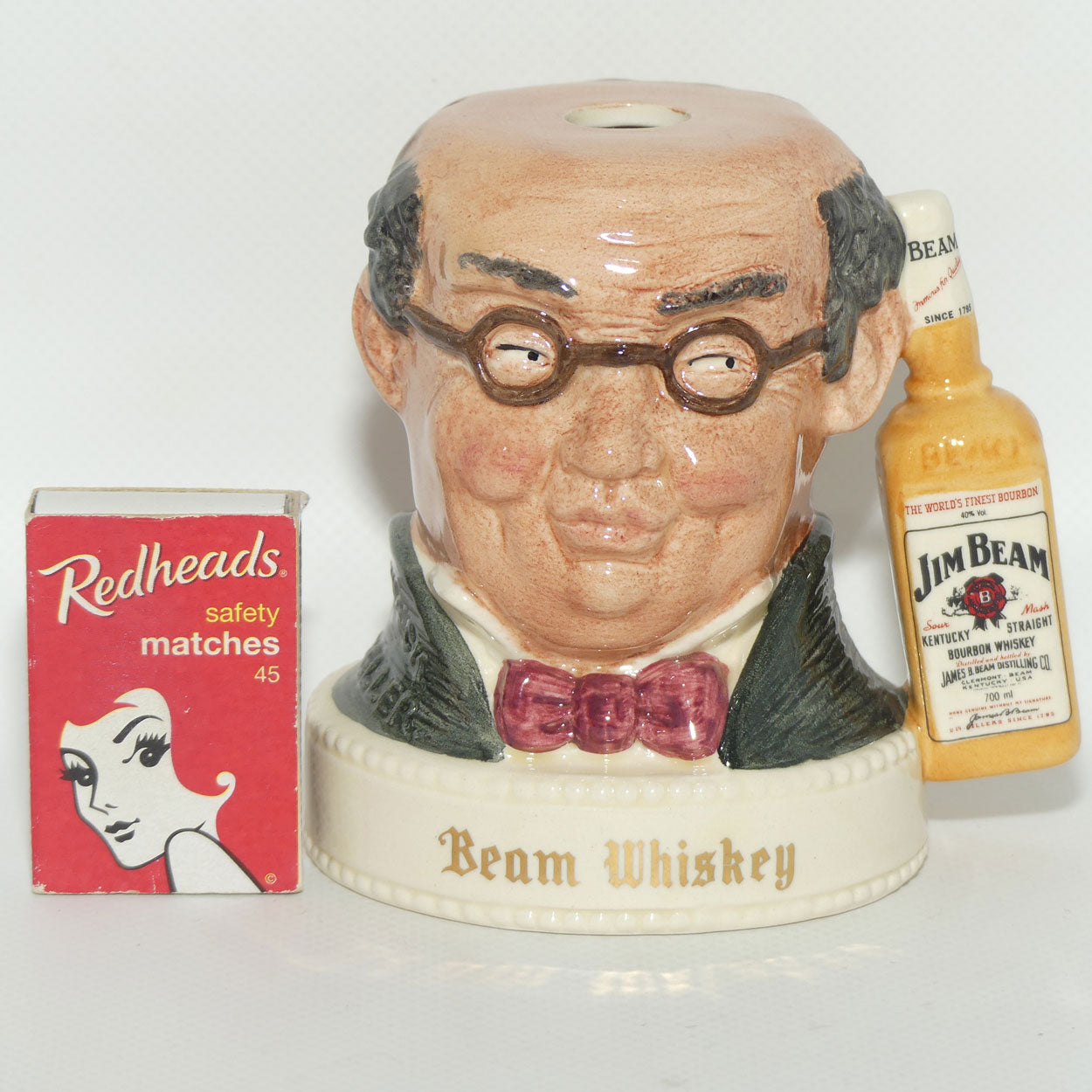 D- Royal Doulton small character jug Mr Pickwick and Sam Weller | Jim Beam #1