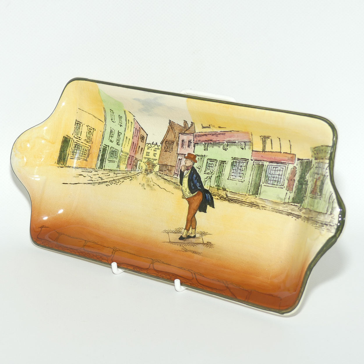 Royal Doulton Dickens Mr Pickwick York sandwich tray D5715
