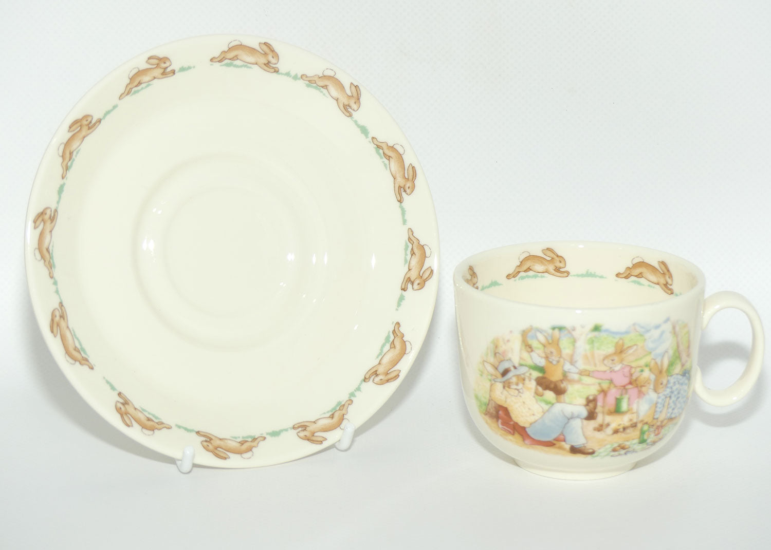 Royal Doulton Bunnykins Tableware Picnic duo | Boxed