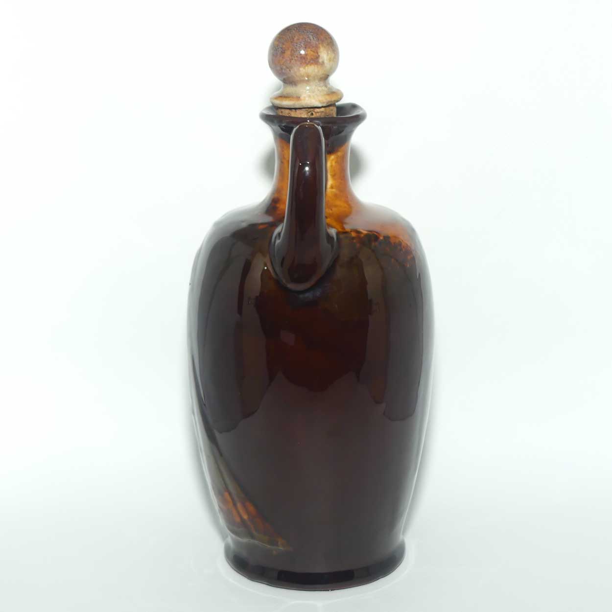 Royal Doulton Kingsware Pied Piper flask