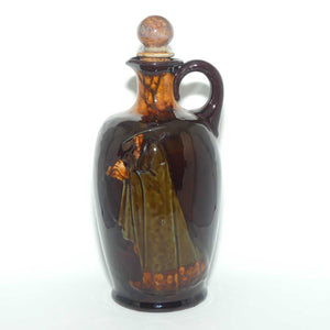 Royal Doulton Kingsware Pied Piper flask