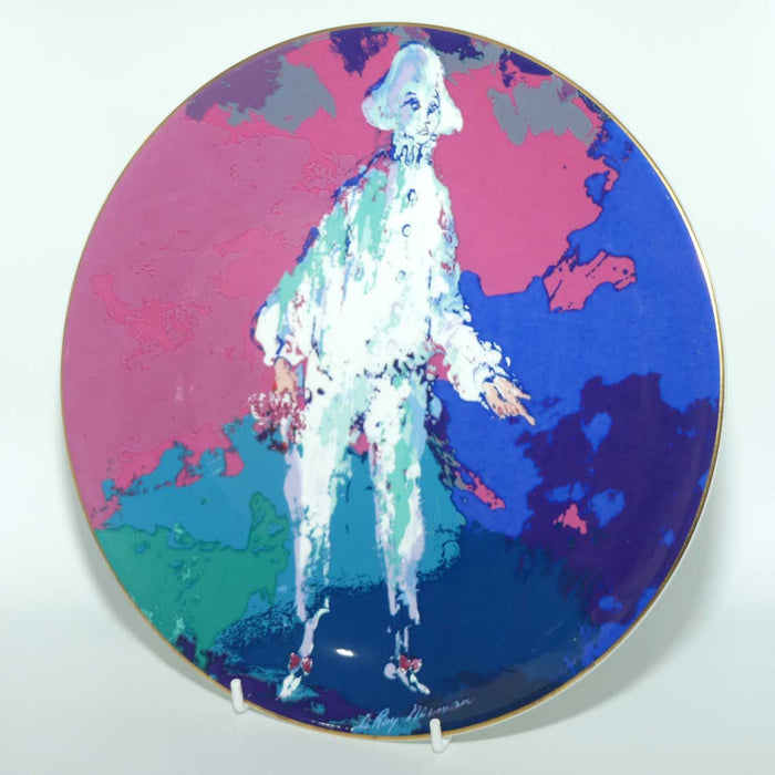 Royal Doulton Collectors International LeRoy Neiman Pierrot plate | LE 610