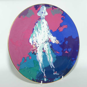 Royal Doulton Collectors International LeRoy Neiman Pierrot plate | LE 610