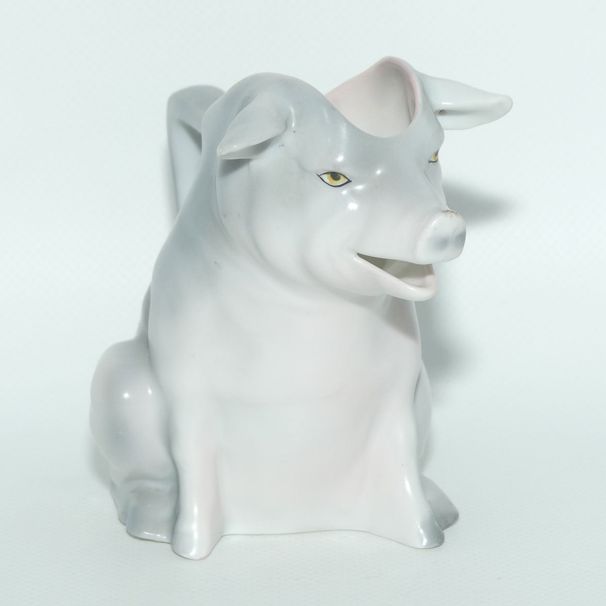 Royal Bayreuth Bavaria figural Novelty Pig creamer