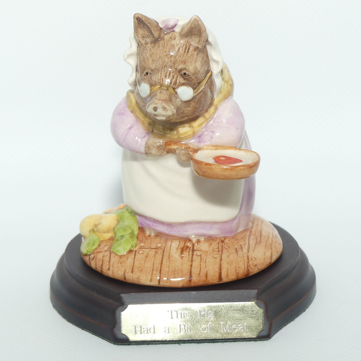 Beswick Beatrix Potter This Pig Had a Bit of Meat | Ltd Ed | BP9d