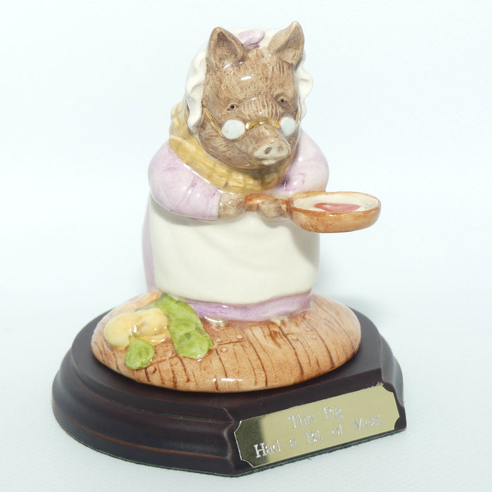 Beswick Beatrix Potter This Pig Had a Bit of Meat | Ltd Ed | BP9d