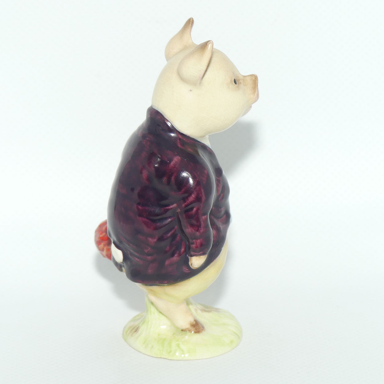 Beswick Beatrix Potter Pigling Bland | Maroon Coat | BP2a