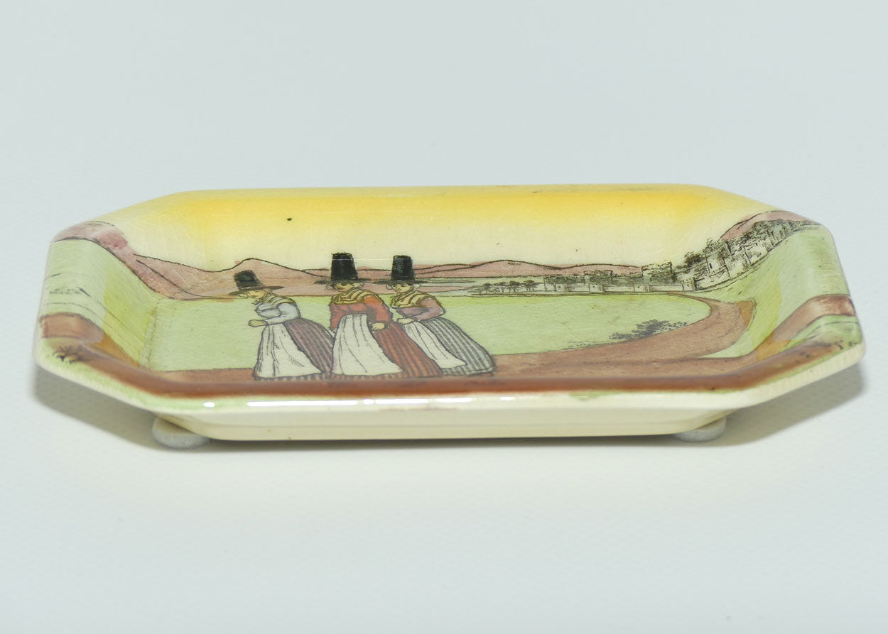 Royal Doulton Welsh rectangular miniature tray