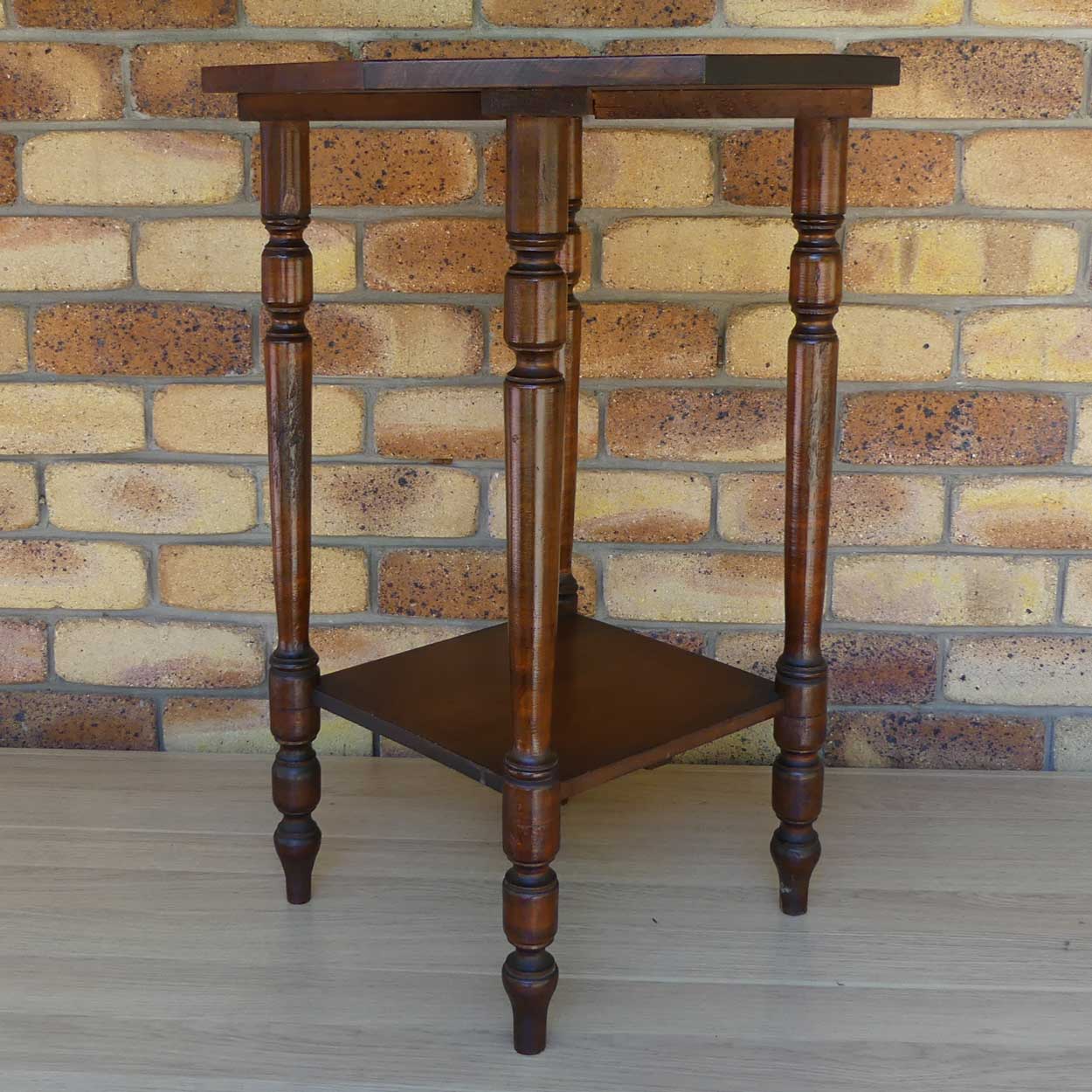 Australian Colonial Pine Hexagonal Cricket table