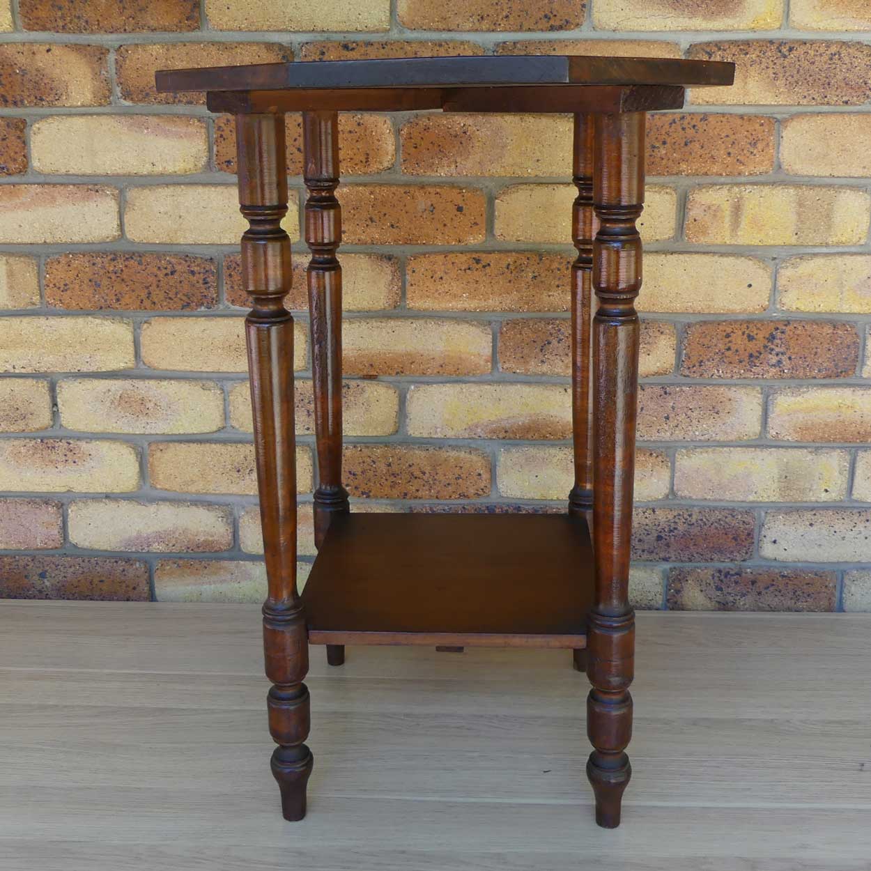 Australian Colonial Pine Hexagonal Cricket table