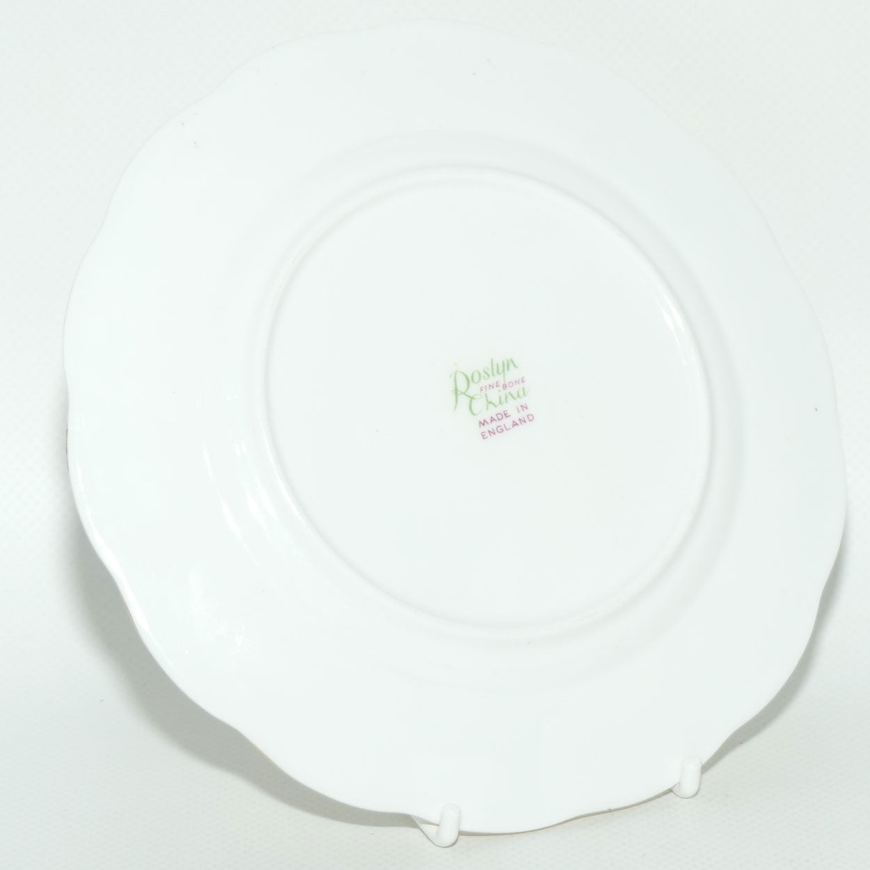Roslyn Bone China trio | Pink and Yellow Flower