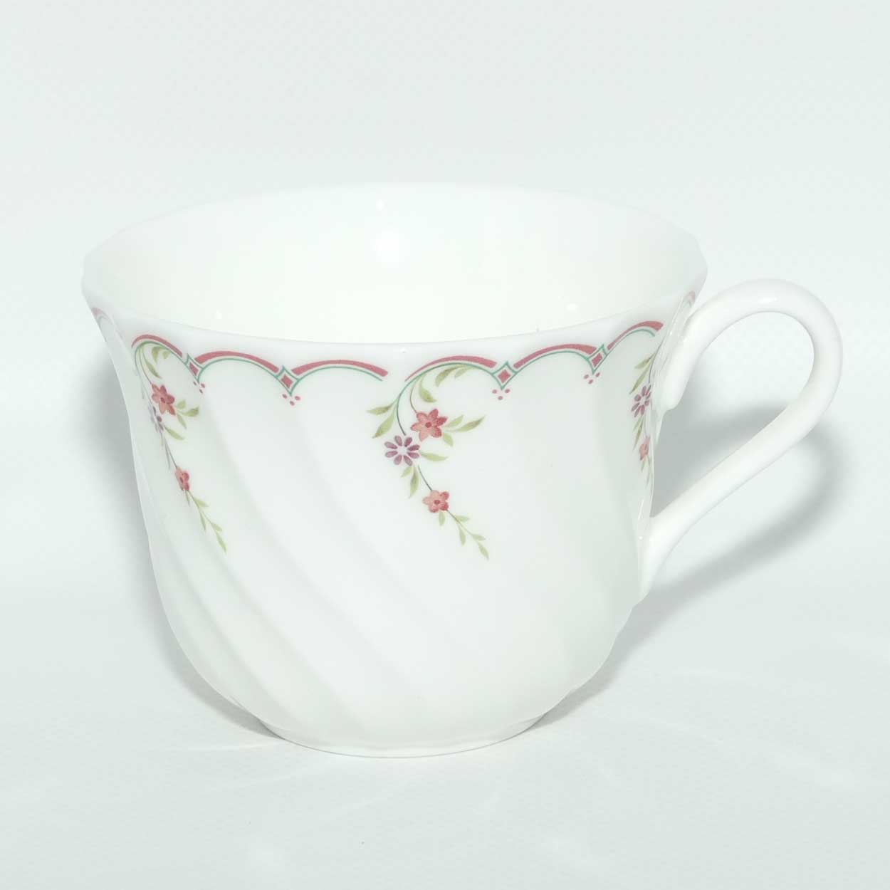 Wedgwood Bone China Pink Garland trio