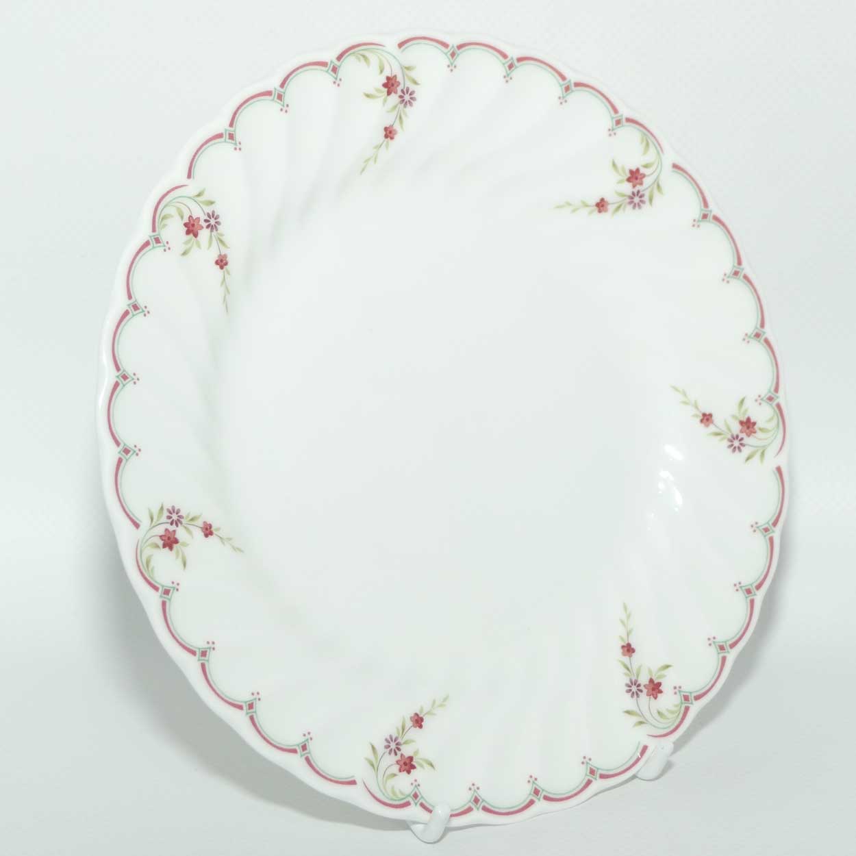 Wedgwood Bone China Pink Garland trio