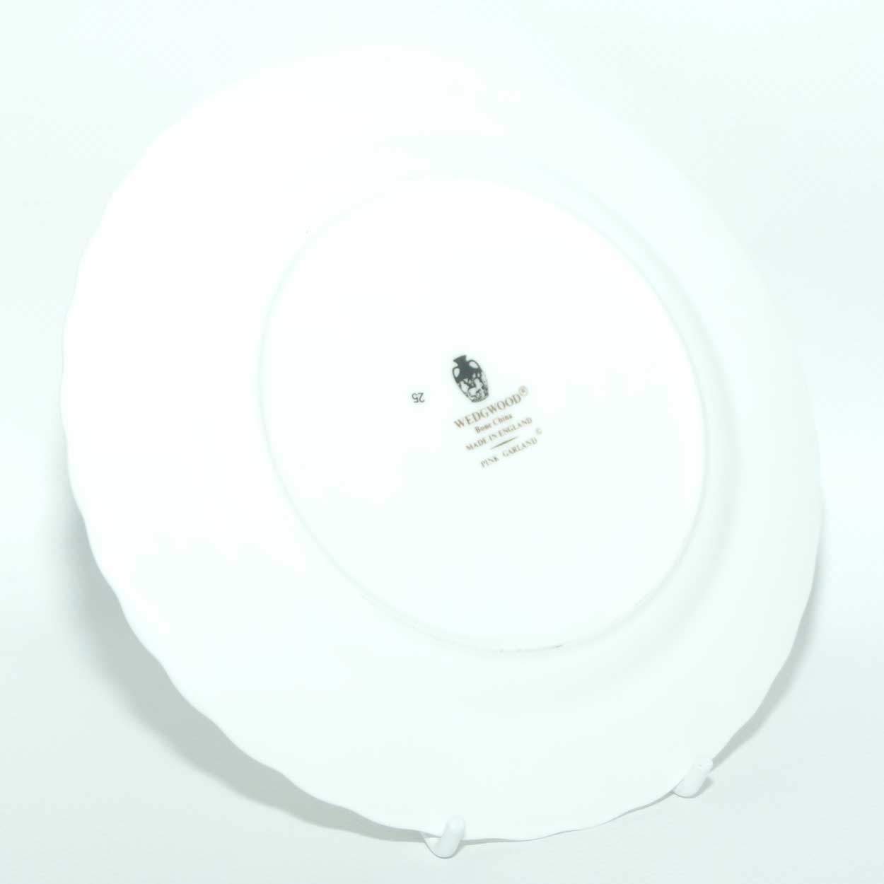 Wedgwood Bone China Pink Garland trio